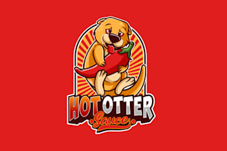 design unique hot sauce logo