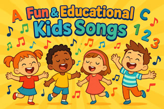 create fun and educational songs for kids learning and entertainment lullaby