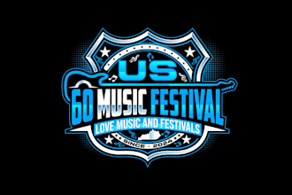 create graceful and fantastic music festival logo design