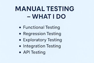 perform functional and api performance testing of your web apps