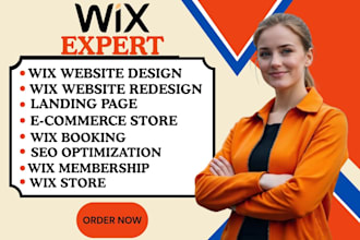 design wix website redesign wix website build wix website