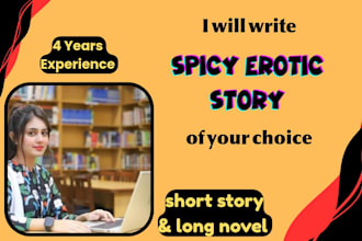 write erotic stories, ghostwrite erotica, and create nsfw kink fiction