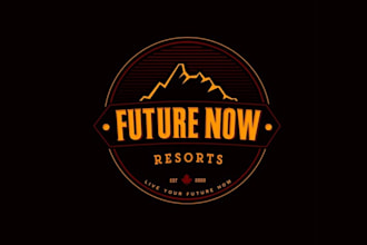 design fantastic future now resorts logo