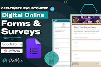 create google forms for online surveys and questionnaires