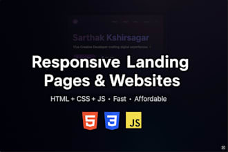 make a small scale website at custom prices