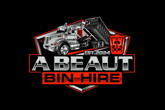 create attractive and imagination junk removal logo design
