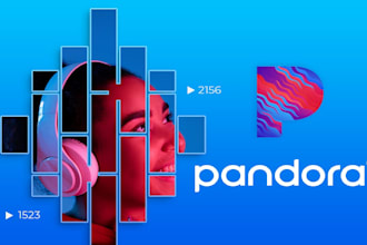 organic pandora music promotion to grow real listeners