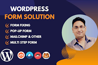 fix or create wordpress contact form and resolve SMTP errors