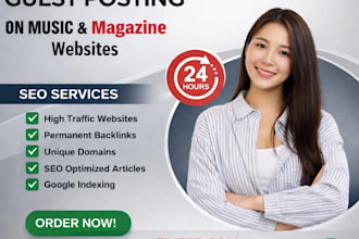 publish articles on music and magazine websites