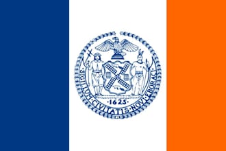 create professional creative flag or emblem logo design