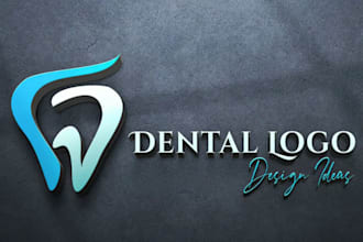 unique medical logo for healthcare, dental, wellness, hospitals