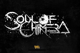 design a thrash metal band logo