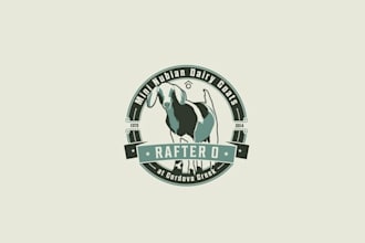 design modernized icon goat farm logo