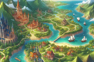 fantasy map design fantasy map maker vector map