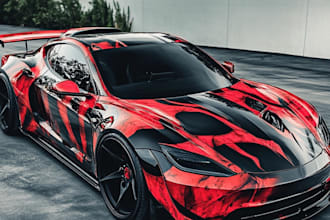 design branding car wrap, vehicle wrap, truck wrap vandesign