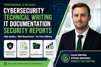write cybersecurity reports, research, and technical documentation