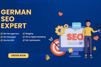rank german website with llm bot SEO backlinks, GEO, voice search, monthly plan
