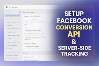 setup conversion API and  server side tracking GTM ga4