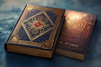 design professional romance book cover and erotic book cover design