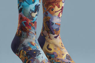 create unique socks design for your brand