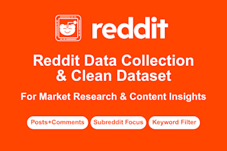 scrape and analyze reddit data