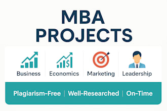 do business management, economics, strategic marketing, statistics, MBA