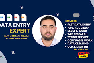 deliver professional error free and efficient data entry services