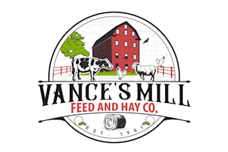 design beautiful wonderful feed mill logo