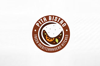 design excellent extraordinary logo for pita bistro