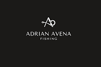 design looking professional bass fisherman logo