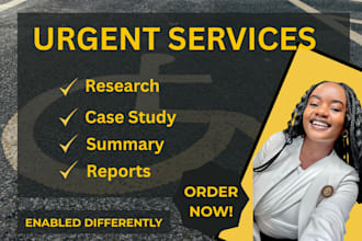 impactful disability research, reports, and content for people with disabilities