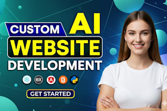 develop ai chatbot and ai web application