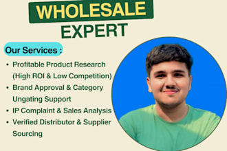 provide amazon fba wholesale product research with catalog analysis