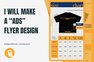 design custom advertisement flyers for print and digital use