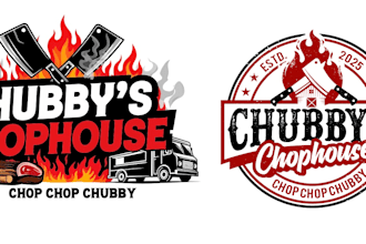 design awesome BBQ catering logo in 24 hour