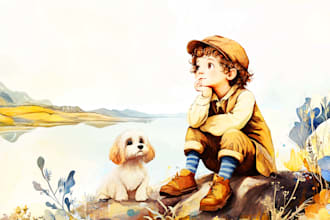 children book illustration and children book illustration