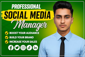 be your social media manager