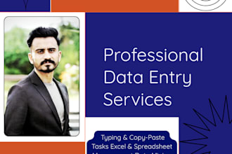 be your expert data entry, typing, and ms office specialist