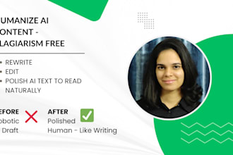 humanize ai content plagiarism free