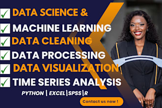 do data analysis, predictive modeling, and visualization with python and ml