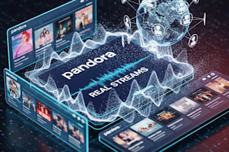 promote your music on pandora in the US and UK get real listeners and streams