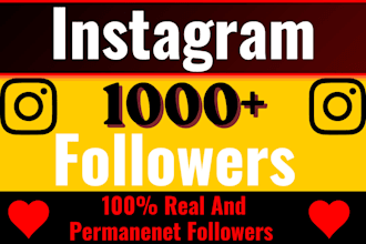 get 1000 organic instagram followers