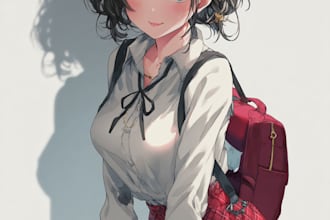 create 3d anime characters for video games