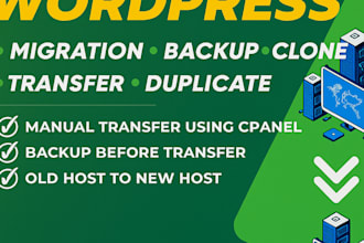 manually backup and restore your wordpress site