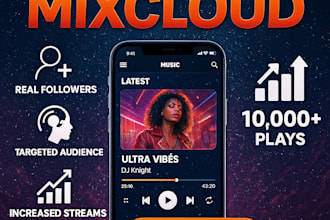 create top music ads to promote your mixcloud music