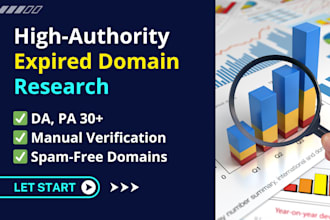 research powerful expired domains with da DR 90 backlinks