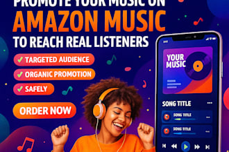 promote your music on amazon music to reach real listeners