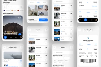 develop flight booking app, ridesharing app, taxi booking app, hotel booking app