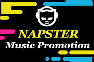 promote and advertise your napster music to reach millions of listeners