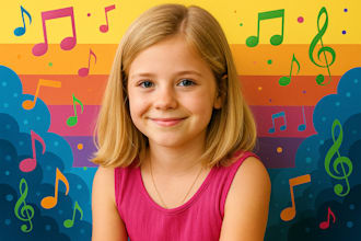 compose, sing, and produce custom kids songs rhymes, lullabies educational music
